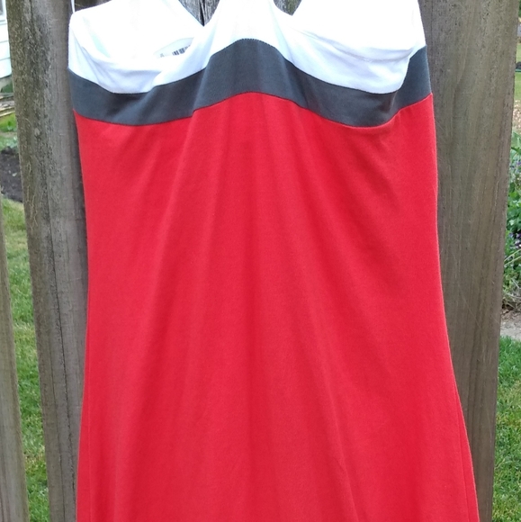 Soybu Athletic Tank Color Block Dress SZ Med - Picture 4 of 12